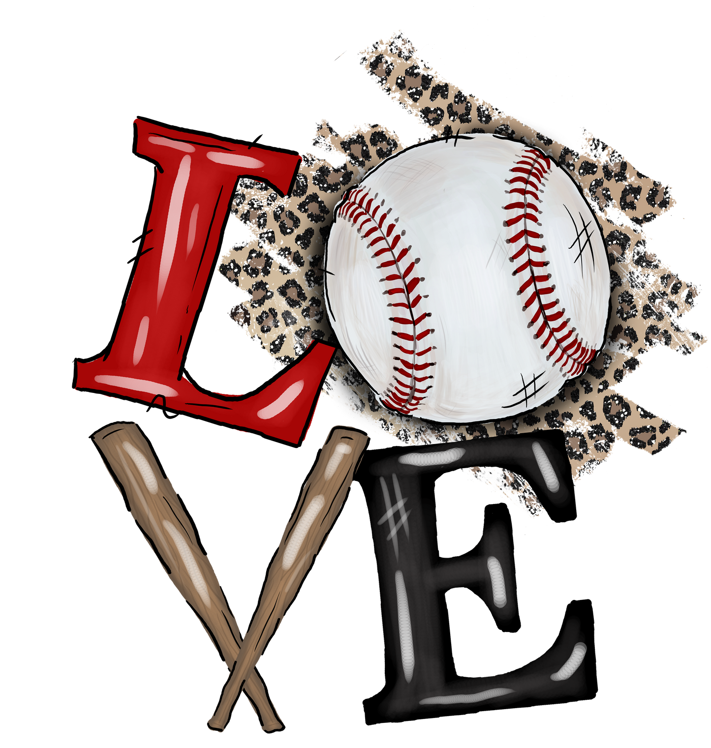 Love Baseball Logo