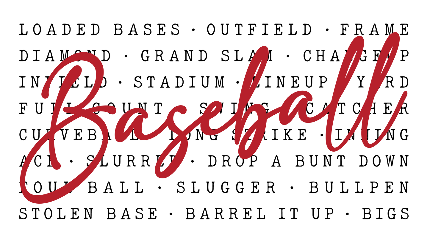 Baseball Square Logo