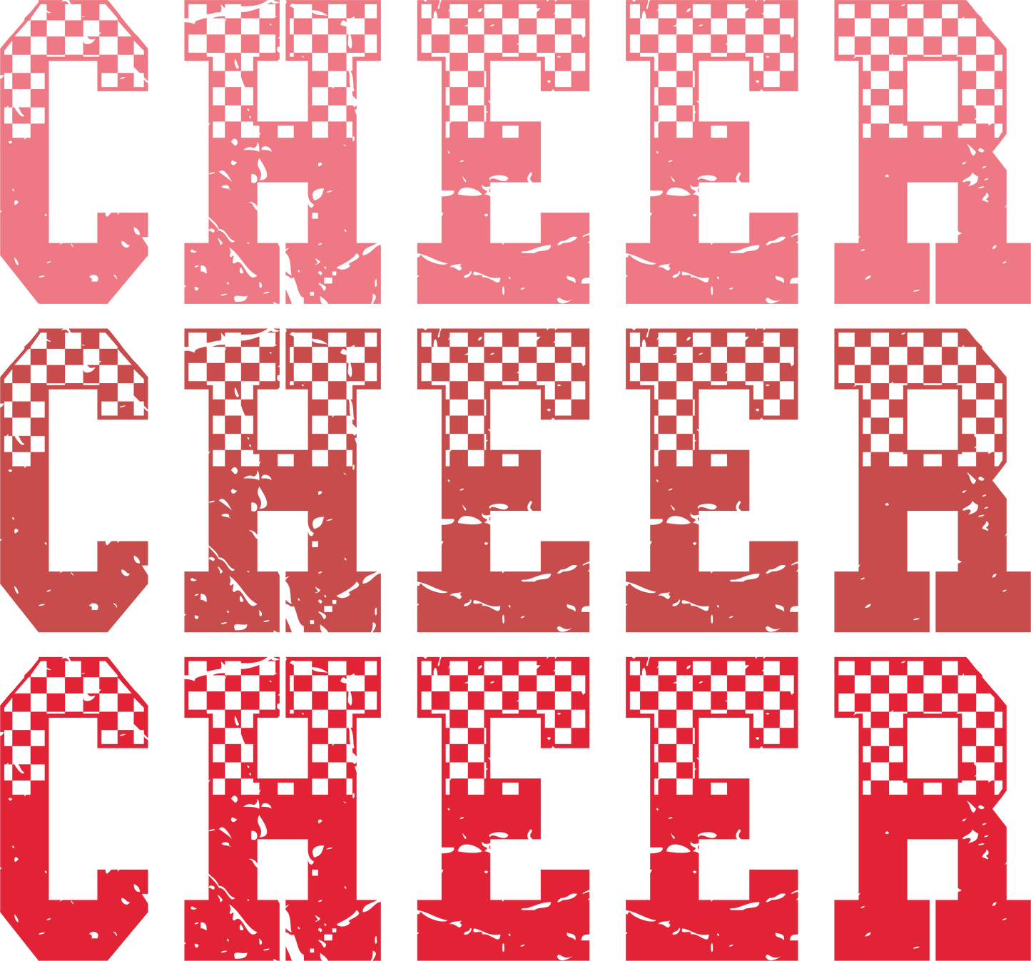 Pink/Red Cheer - Logo