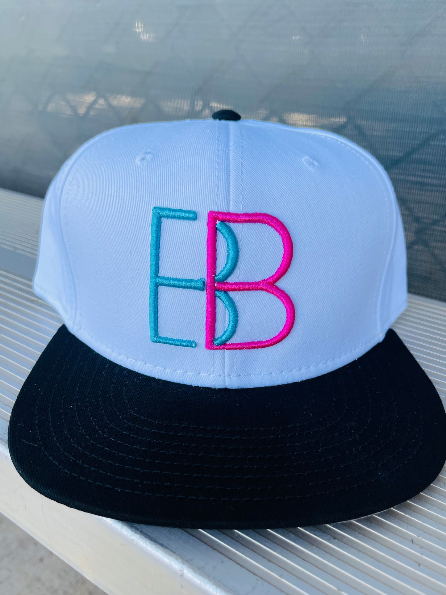 Teal/Hot Pink BB Hat