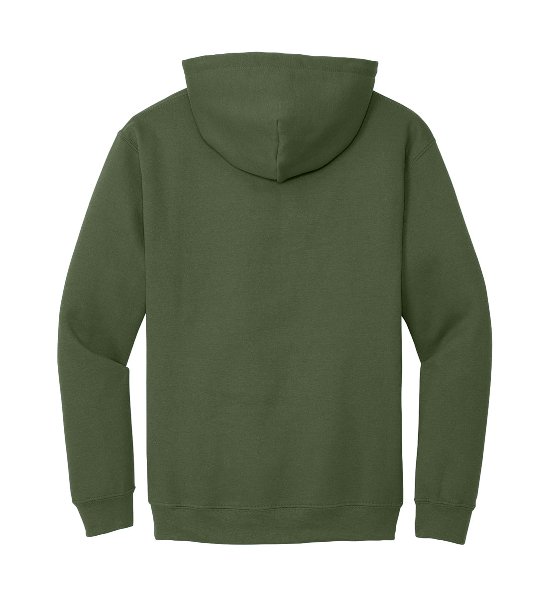 Military Green 50/50 Hoodie Sweatshirt
