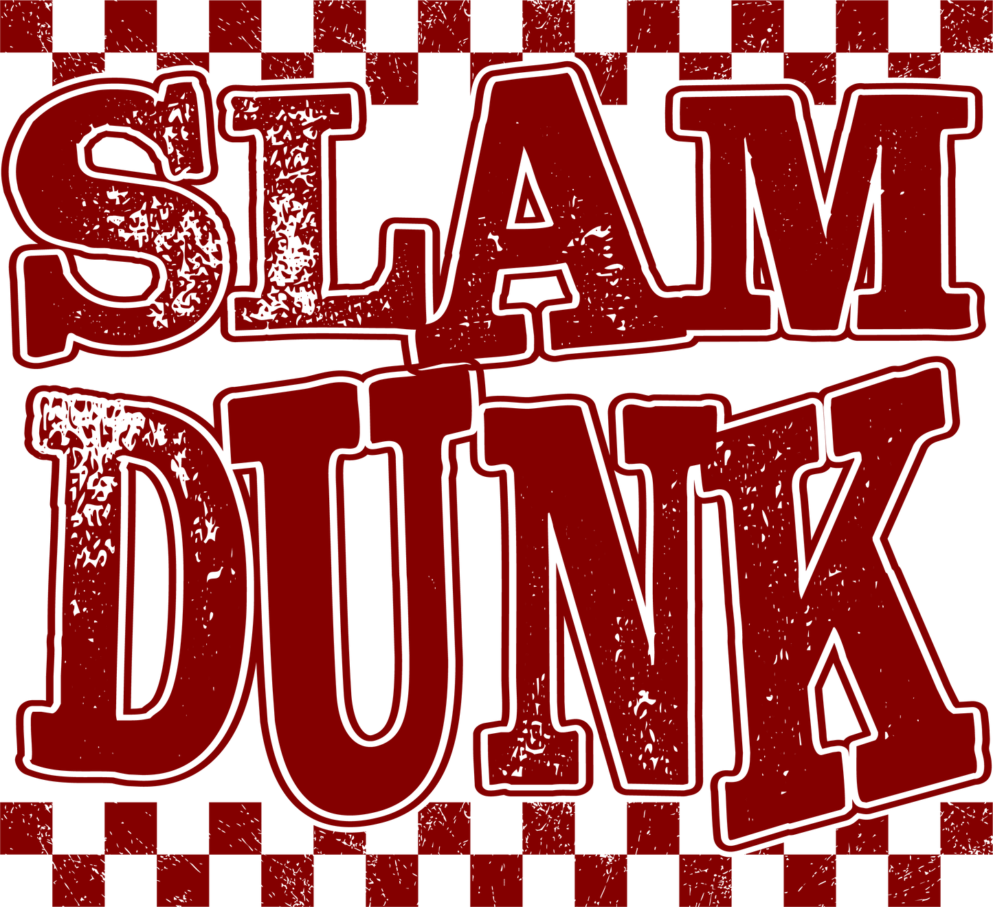 Maroon Slam Dunk - Logo