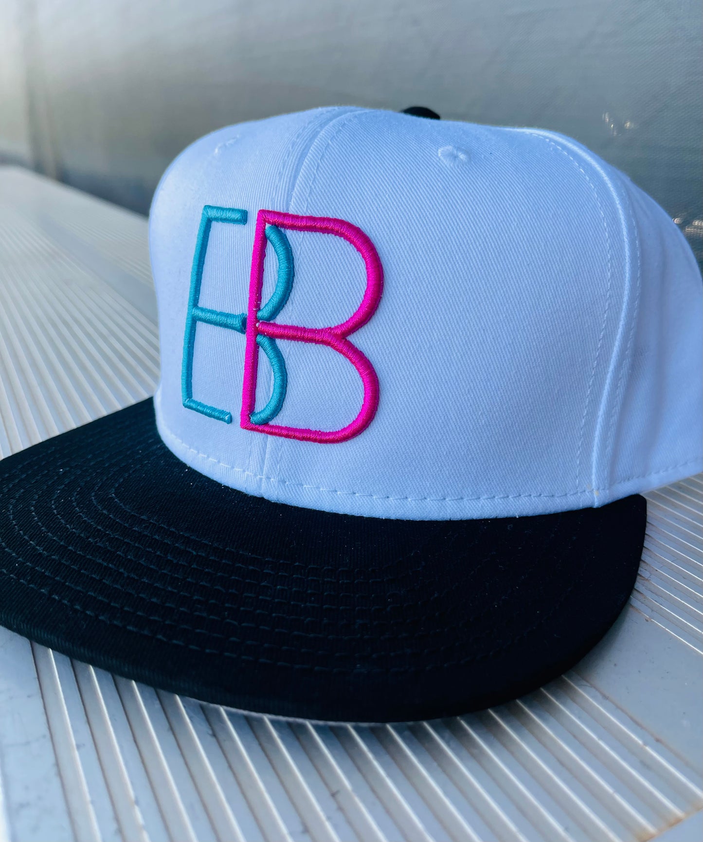 Teal/Hot Pink BB Hat