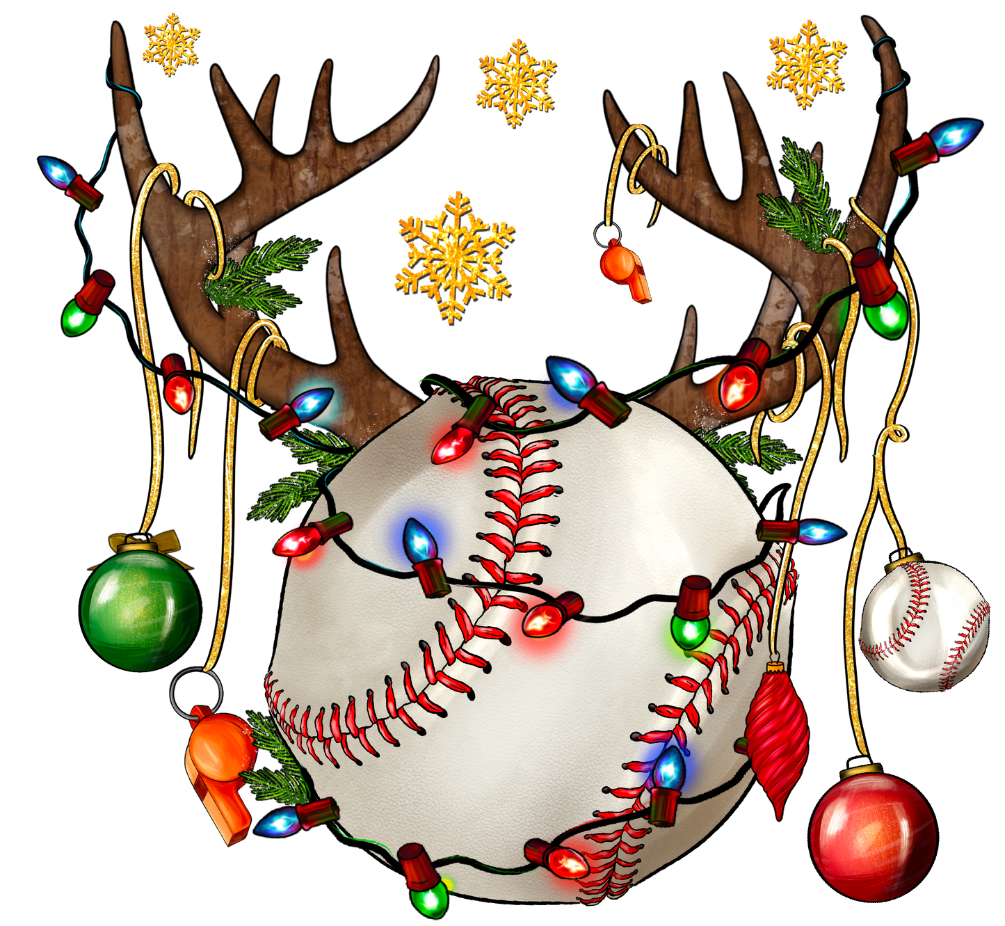 X-Mas Baseball Logo