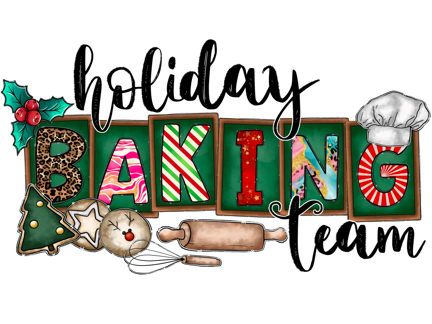Holiday Baking Crew Logo