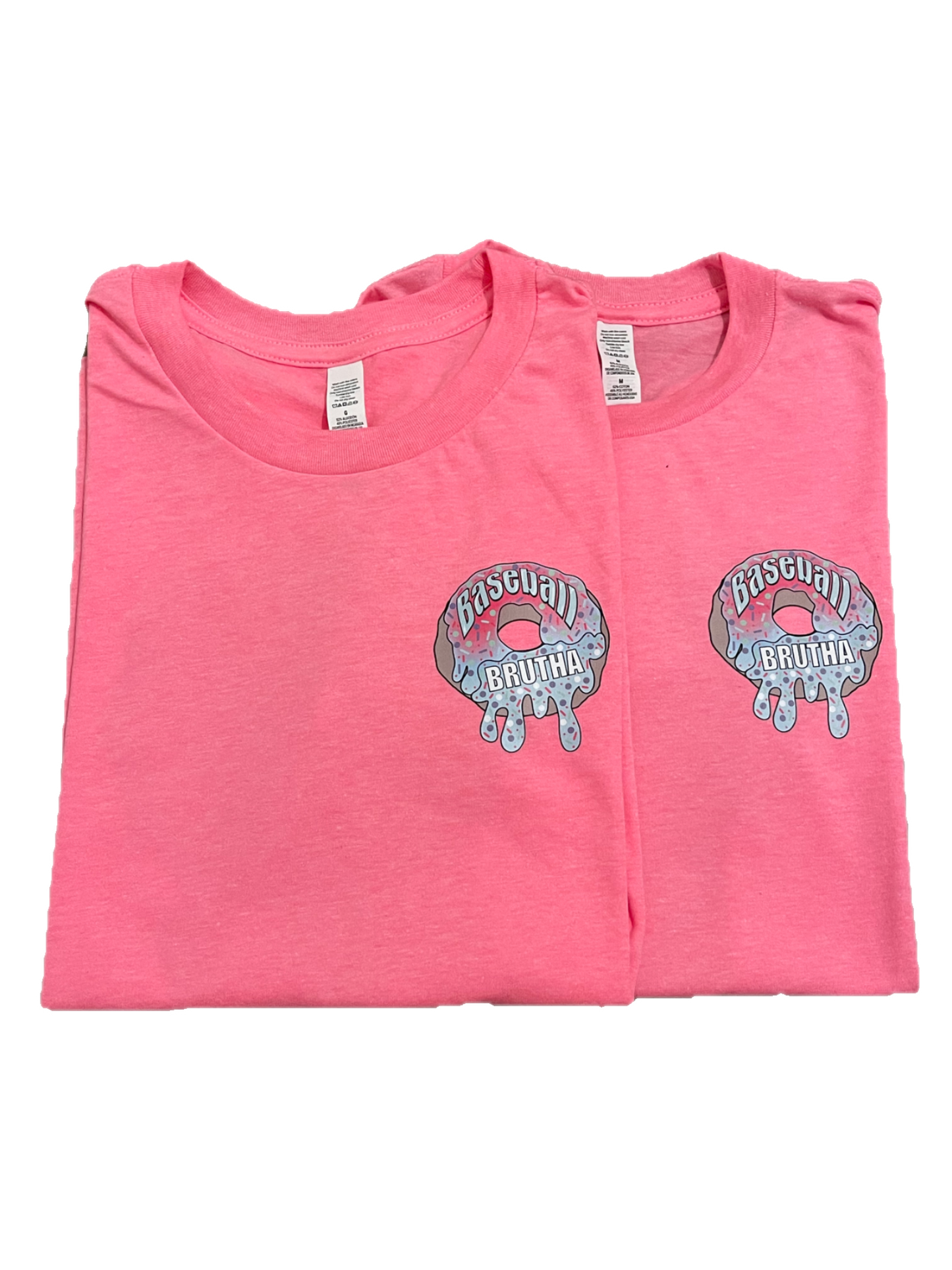 Pink Baseball Brutha Tee
