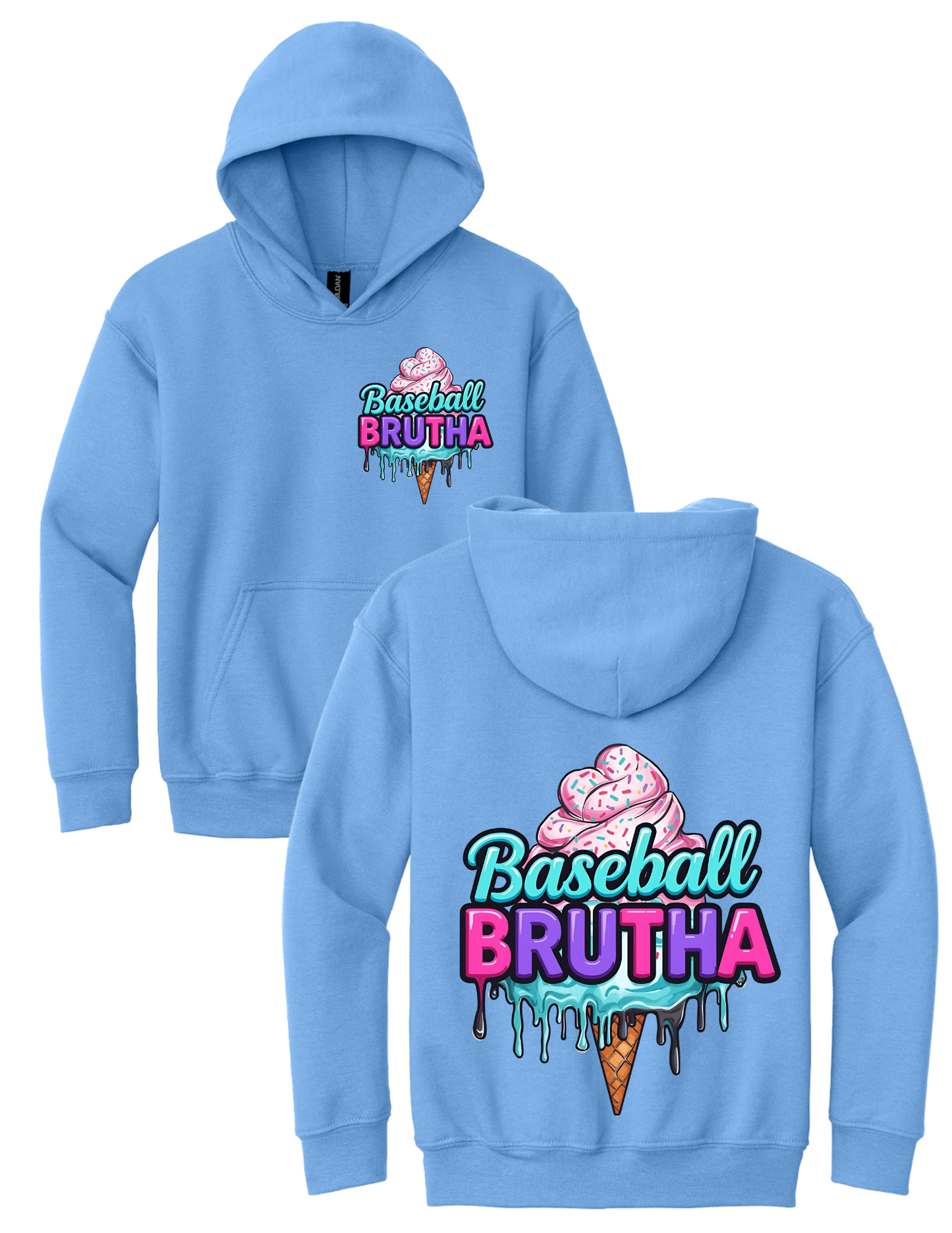 Carolina Blue Cotton Candy Hoodie