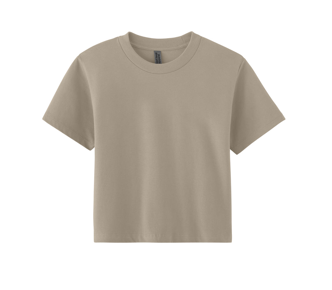 Tan Boxy Tee