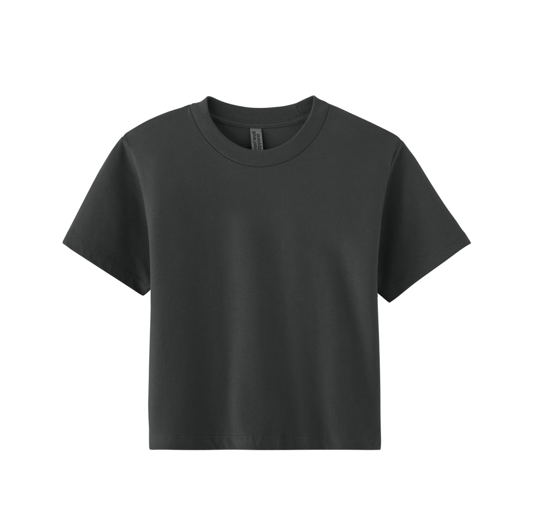 Graphite Black Boxy Tee