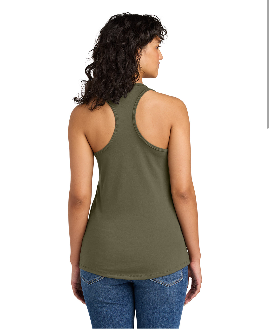 Military Green Women’s Ideal Racerback Tank