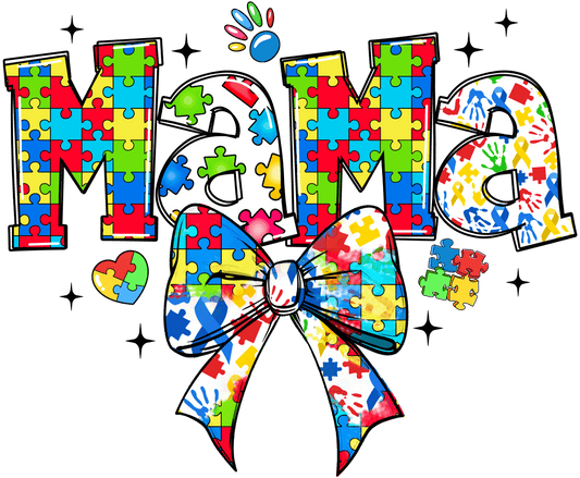 Mama Bow - Autism Logo
