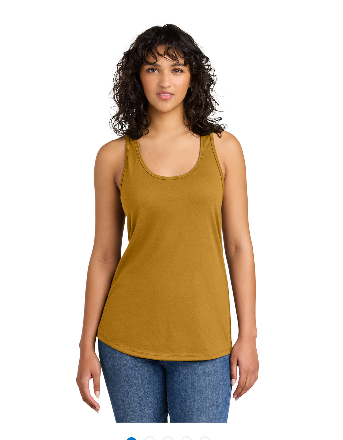 Antique Gold Women’s Ideal Racerback Tank