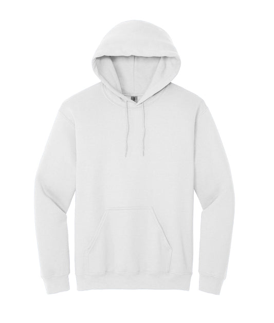 White 50/50 Hoodie Sweatshirt