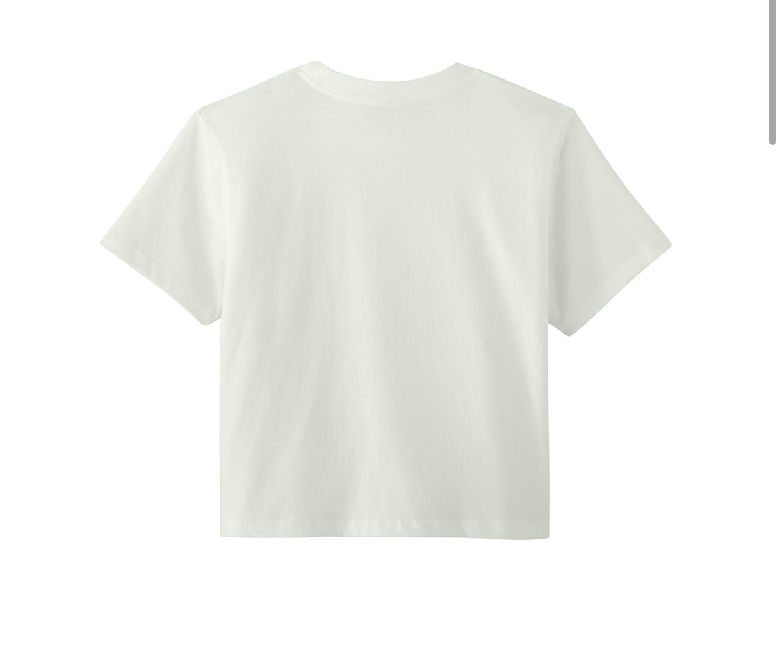 Eggshell Boxy Tee