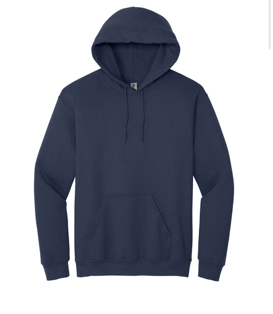 Navy 50/50 Hoodie Sweatshirt