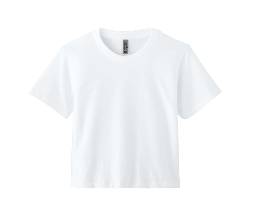 White Boxy Tee