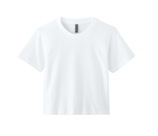 White Boxy Tee