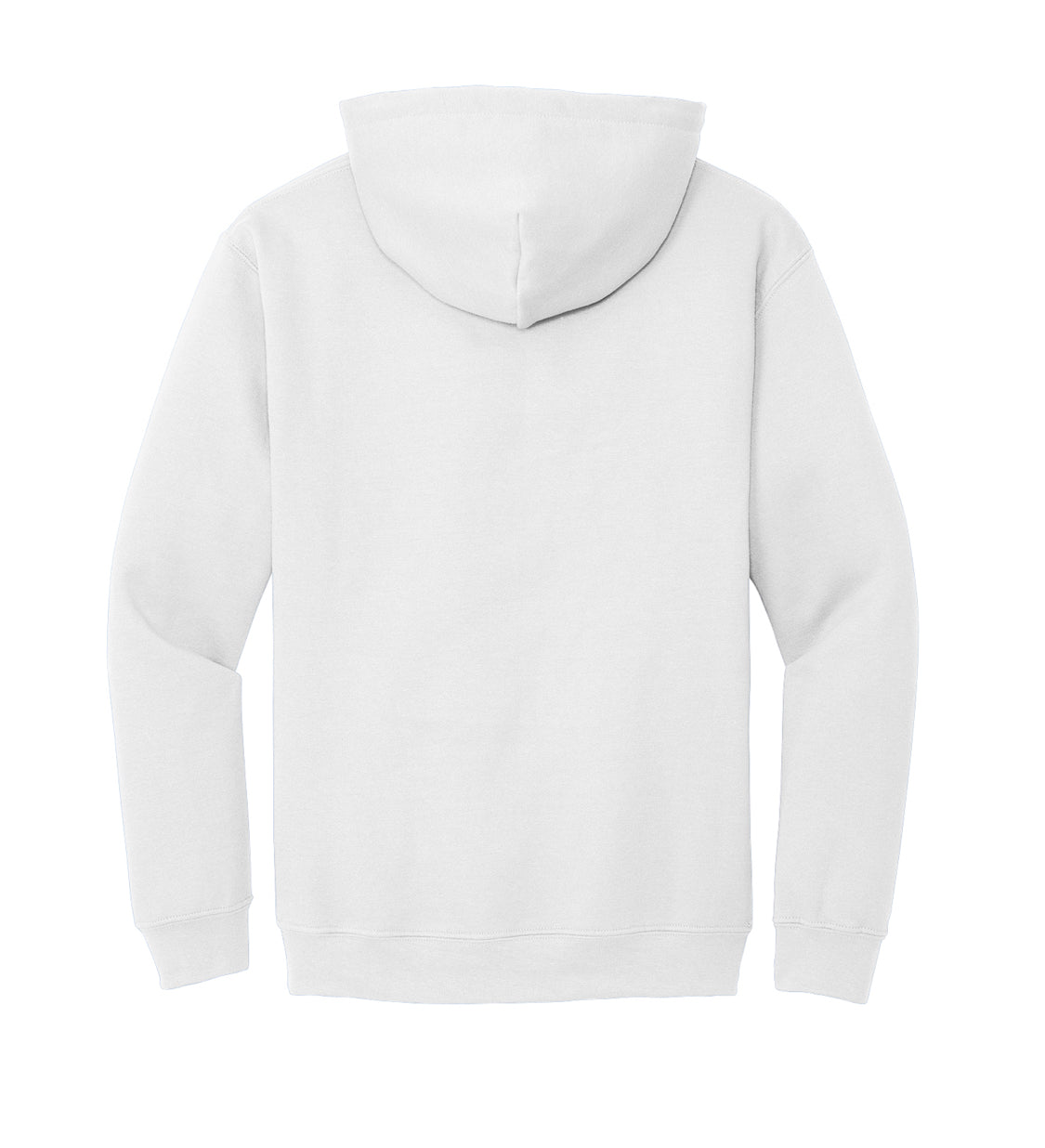 White 50/50 Hoodie Sweatshirt