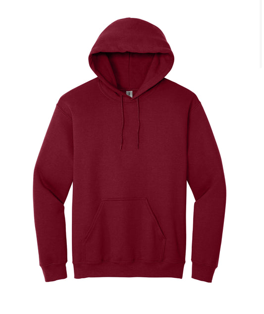 Cardinal Red 50/50 Hoodie Sweatshirt