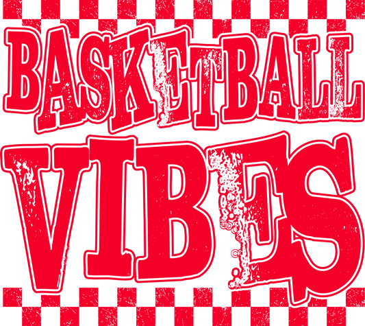 Red Basketball Vibes  - Logo