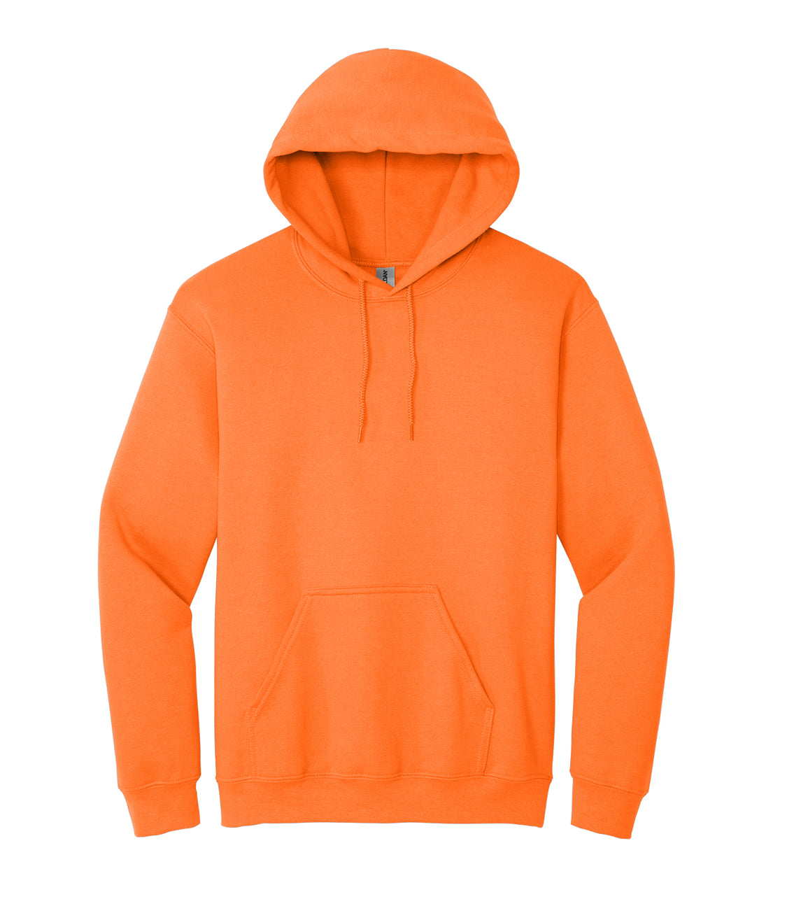 S. Orange 50/50 Hoodie Sweatshirt