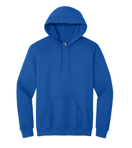 Royal Blue 50/50 Hoodie Sweatshirt