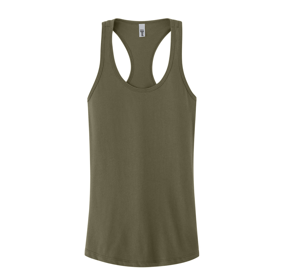 Military Green Women’s Ideal Racerback Tank