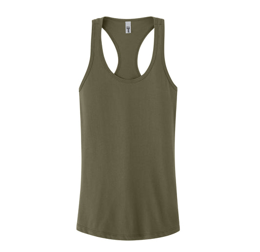 Military Green Women’s Ideal Racerback Tank