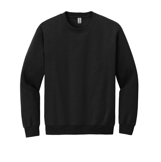 Black Gildan Heavy Blend Crewneck Sweatshirt