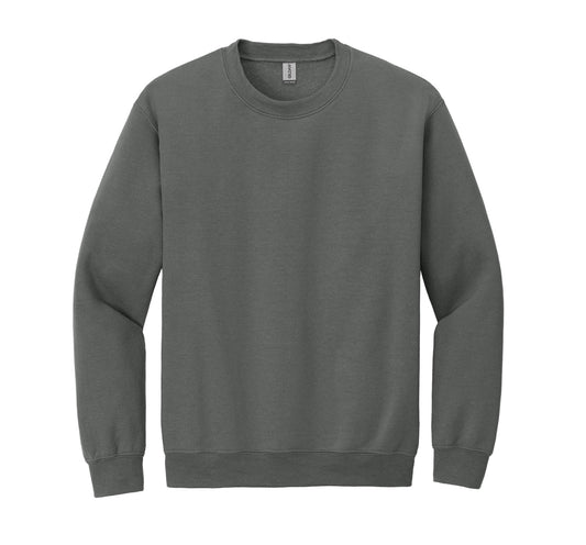 Charcoal Gildan Heavy Blend Crewneck Sweatshirt