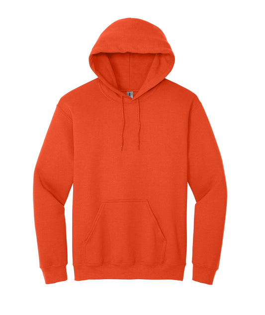 True Orange 50/50 Hoodie Sweatshirt