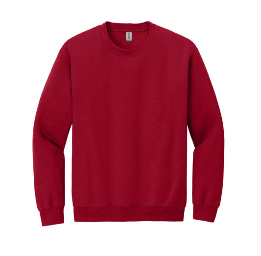 Cardinal Red Gildan Heavy Blend Crewneck Sweatshirt