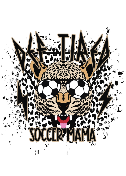 Def Tired Soccer Logo
