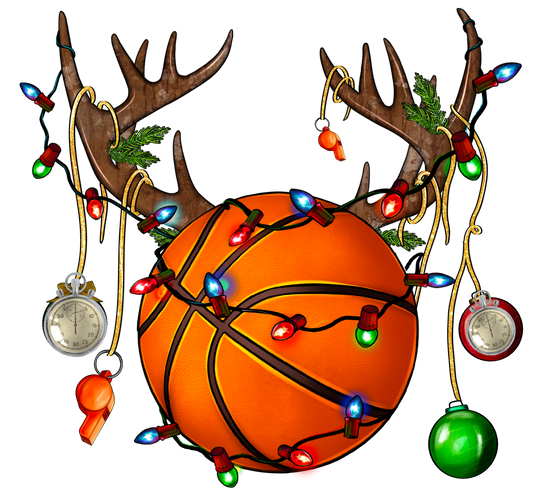 X-Mas Basketball Logo